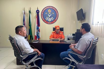 Corpo de Bombeiros e Prefeitura de Boa Vista do Ramos discutem implantação de base na cidade