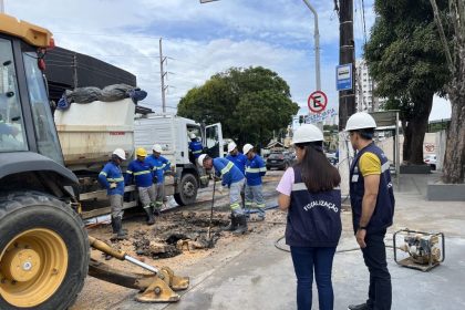 Ageman monitora serviços no bairro Cachoeirinha