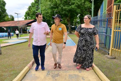 David Almeida anuncia revitalização do Parque Cidade da Criança