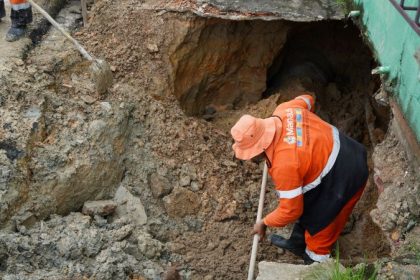 Prefeitura de Manaus recupera rede de drenagem profunda no bairro São José