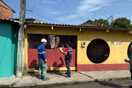 Ageman notifica concessionária por baixa pressão no abastecimento de água no bairro Gilberto Mestrinho
