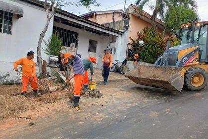 PMM realiza obras emergenciais nas zonas Oeste e Centro-Oeste