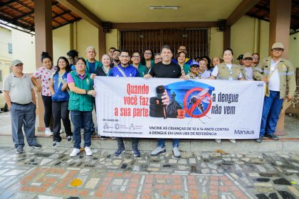 Prefeitura de Manaus inicia vistoria de imóveis para novo levantamento do índice de infestação do Aedes aegypti