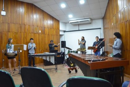 Grupo de Percussão da UEA lança primeiro álbum musical em plataformas digitais gravado em laboratório