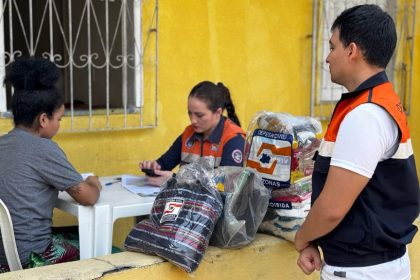 Defesa Civil do Amazonas presta ajuda humanitária a 150 famílias afetadas pelas chuvas em Manaus