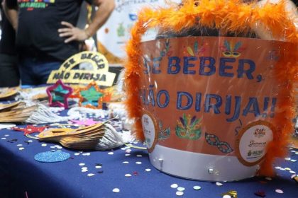 Carnaval na Floresta 2025: Detran-AM promove ação de conscientização no desfile das escolas de samba do Grupo Especial