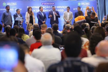 Governador Wilson Lima reforça importância de união com municípios para avanços em saneamento básico