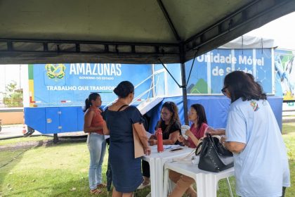 Governo do Amazonas inicia atendimentos da Carreta da Saúde em Rio Preto da Eva