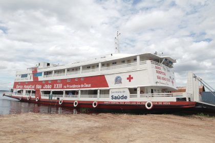 Codajás recebe a 6ª expedição de saúde do Barco Hospital São João XXIII