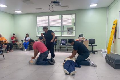 Servidores da Seminf iniciam curso de primeiros socorros