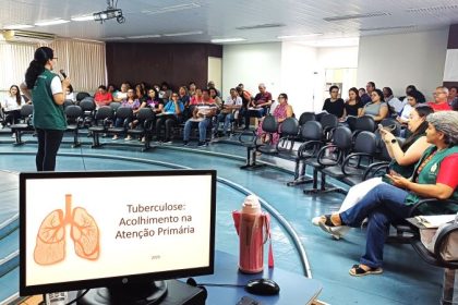 Prefeitura de Manaus promove curso ‘Tuberculose: acolhimento na Atenção Primária’