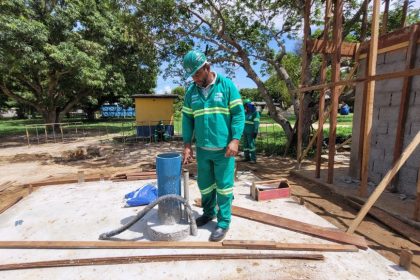 Prosai Parintins avança com as obras dos reservatórios de água, fase importante para a ampliação do abastecimento