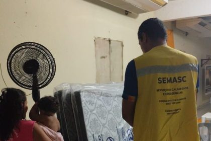 Prefeitura de Manaus presta assistência às famílias atingidas pelas chuvas