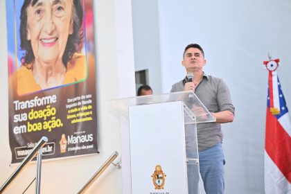 Prefeito David Almeida lança campanha ‘Eu Sou Cidadão Solidário’ para incentivar doação a projetos sociais via imposto de renda