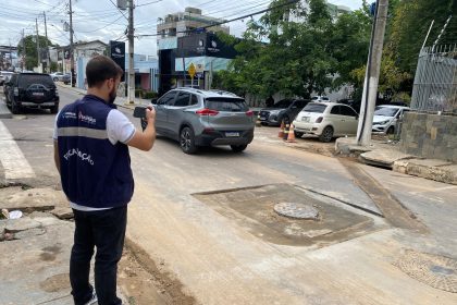 Ageman multa Águas de Manaus por problemas em serviços de recomposição asfáltica nos conjuntos Manauense e Vieiralves