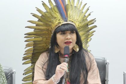 Célia Xakriabá é eleita presidente da Comissão de Defesa dos Direitos da Mulher