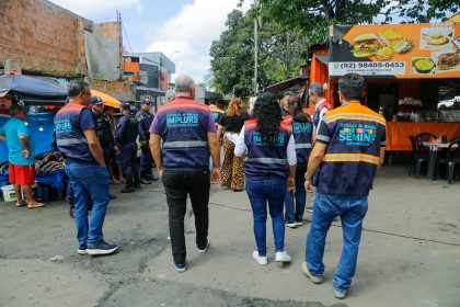 Prefeitura de Manaus realiza vistoria para requalificar área do conjunto Parque São Pedro