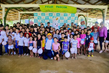 Prefeitura realiza ação ‘Pascoa na Floresta’ nas comunidades Lindo Amanhecer e Terra Preta, na zona rural