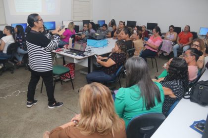 Educadores da Prefeitura de Manaus participam de formações do Projeto Integrado de Formação Continuada