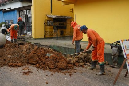 Prefeitura de Manaus atua na recuperação de drenagem profunda no bairro Lírio do Vale
