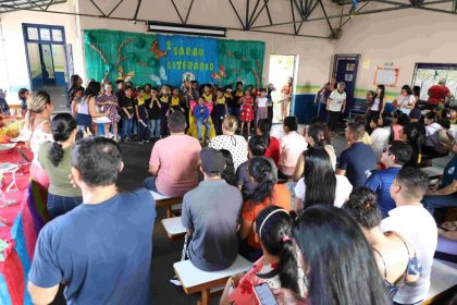 EE Carvalho Leal realiza sarau literário com alunos dos Anos Iniciais