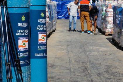 Operação Cheia 2025: Ajuda Humanitária do Governo do Amazonas chega a Humaitá
