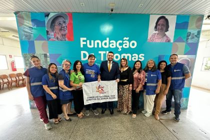 Fundação Doutor Thomas recebe visita dos representantes dos conselhos Nacional e Estadual dos Direitos da Pessoa Idosa