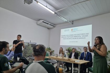 Prefeitura realiza reunião de posse de conselheiros das Áreas de Proteção Ambiental Tarumã-Ponta Negra e Sauim de Manaus