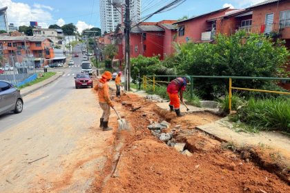 Prefeitura de Manaus inicia fase final das obras da rua Doutor Machado