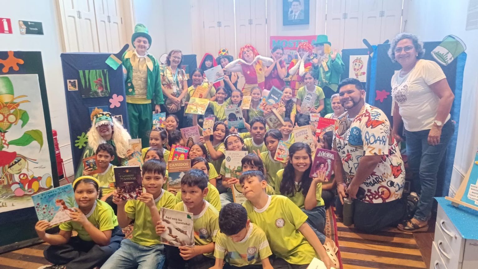 ‘Semana do Livro Infantil’ encerra na biblioteca municipal e promove acesso à leitura para crianças da capital e comunidades adjacentes