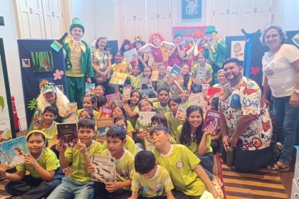 ‘Semana do Livro Infantil’ encerra na biblioteca municipal e promove acesso à leitura para crianças da capital e comunidades adjacentes