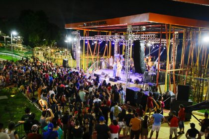 ‘Festa do Trabalhador’ da prefeitura movimenta mais de 11 mil visitantes na orla da Ponta Negra