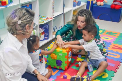 Prefeitura de Manaus inaugura sala de recurso na creche Maria Aparecida Silva Dantas 