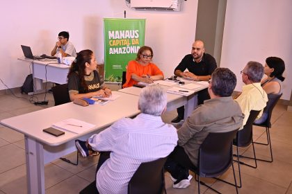 Prefeitura realiza reunião técnica para discutir a revitalização do centro cultural Banco da Amazônia no Centro Histórico de Manaus