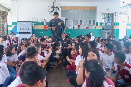 Ação educativa conscientiza e dá esperança a estudantes da rede municipal de Manaus