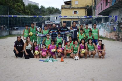 Mais Futevôlei Amazonas leva equipamentos esportivos a núcleos de Manaus