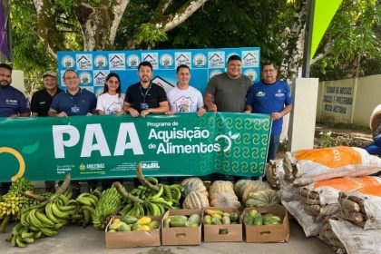 Em Manacapuru, Governo do Amazonas investe cerca de R$ 90 mil na compra de alimentos da agricultura familiar