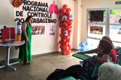 Combate ao tabagismo é tema de campanha nas Unidades de Saúde e em escolas