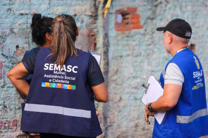 Prefeitura de Manaus realiza ação integrada voltada à população em situação de rua no centro da cidade