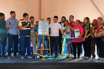 Prefeito David Almeida entrega minivila olímpica Jair Sampaio e passa a oferecer uma das estruturas esportivas mais completas da rede municipal de Manaus 