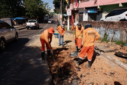 Prefeitura de Manaus conclui com agilidade a recuperação da rede de drenagem na avenida São Jorge