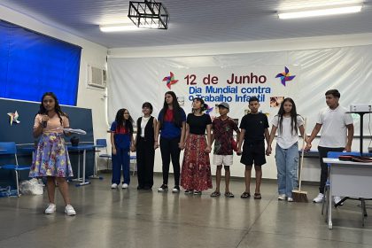 Prefeitura de Manaus inicia campanha de ‘Combate ao Trabalho Infantil’ na rede municipal de Educação 