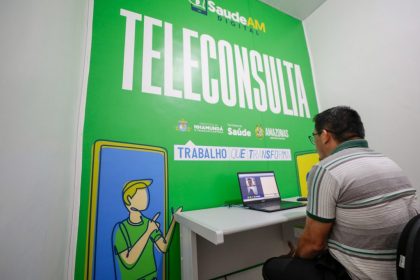 Governador Wilson Lima inaugura Telessaúde em Itacoatiara, ampliando serviço para 18 unidades de saúde no estado