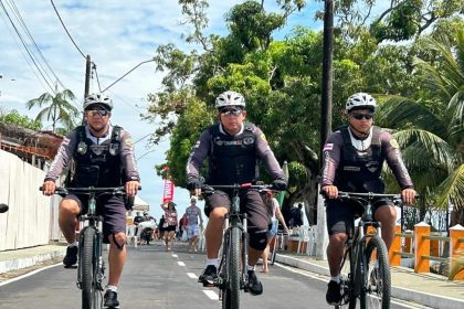 Festival de Parintins 2025: PMAM reforça patrulhamento a pé, ciclístico e motorizado na Ilha Tupinambarana