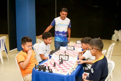 Prefeitura de Manaus realiza jogos da modalidade de xadrez na 26ª edição da Municipíadas