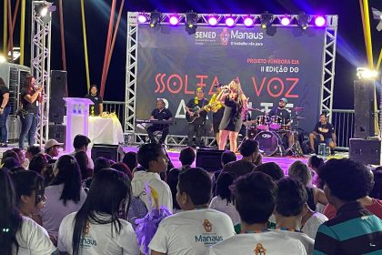 Alunos da Prefeitura de Manaus interpretam Chico da Silva na 2ª edição do ‘Solta a Voz Parente’