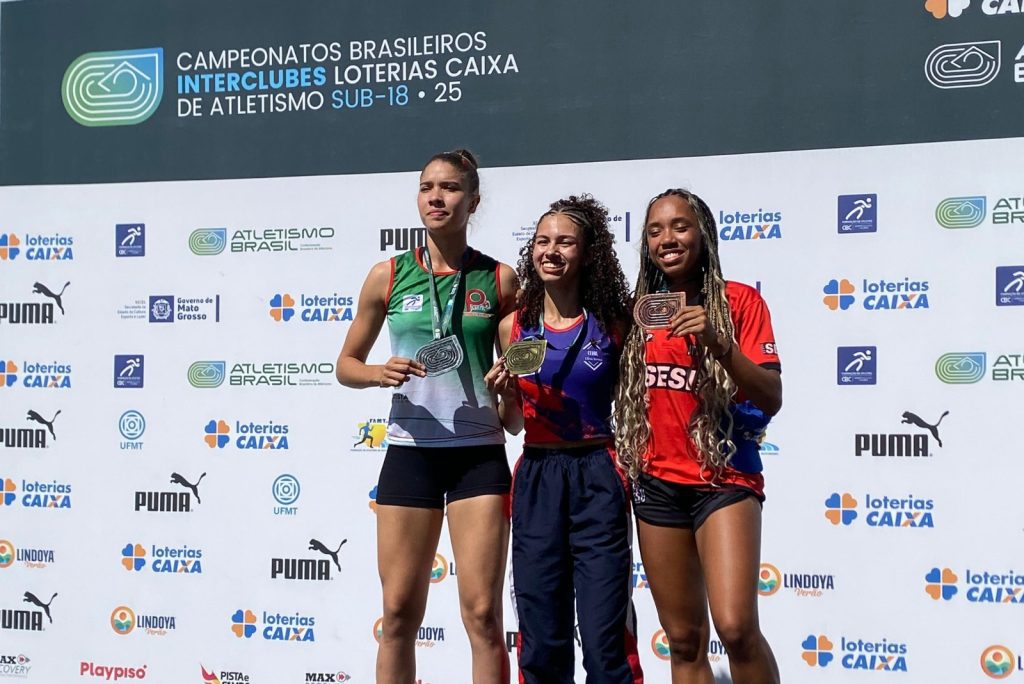 Atleta amazonense conquista ouro no Campeonato Brasileiro Sub-18 de Atletismo