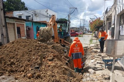Prefeitura de Manaus inicia implantação de rede de drenagem no núcleo 9, no bairro Cidade Nova
