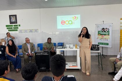 Alunos do ensino fundamental da Prefeitura de Manaus participam de palestra do projeto ‘Esmam nas escolas’