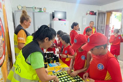 Prefeitura de Manaus oferece ação de trânsito a bombeiros mirins